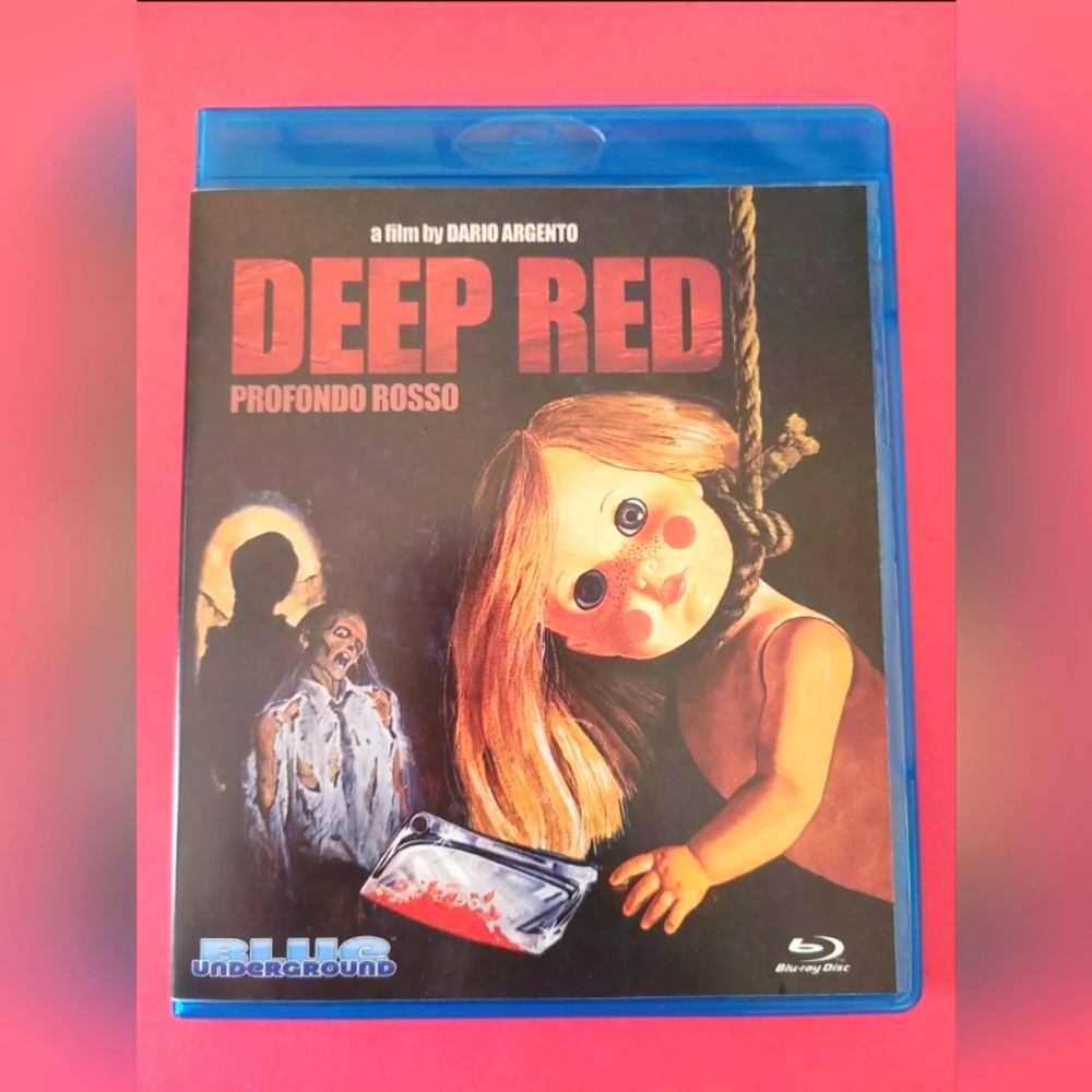Deep Red BLU-RAY Out of Print RARE Dario Argento Blue Underground
